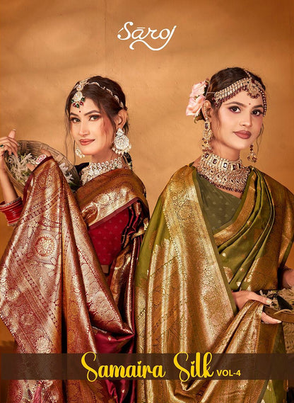 Samaira Silk Vol 4 Saroj Sarees Wholesale