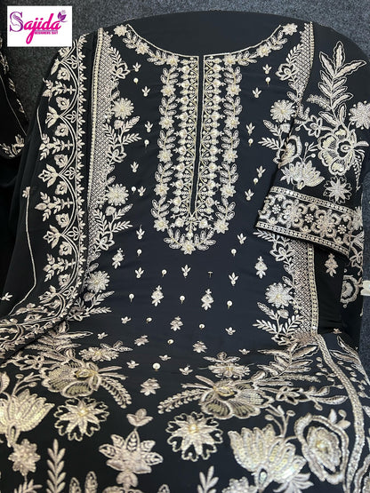 Samaira Vol 1 Sajida Georgette Pakistani Salwar Suits Supplier Ahmedabad