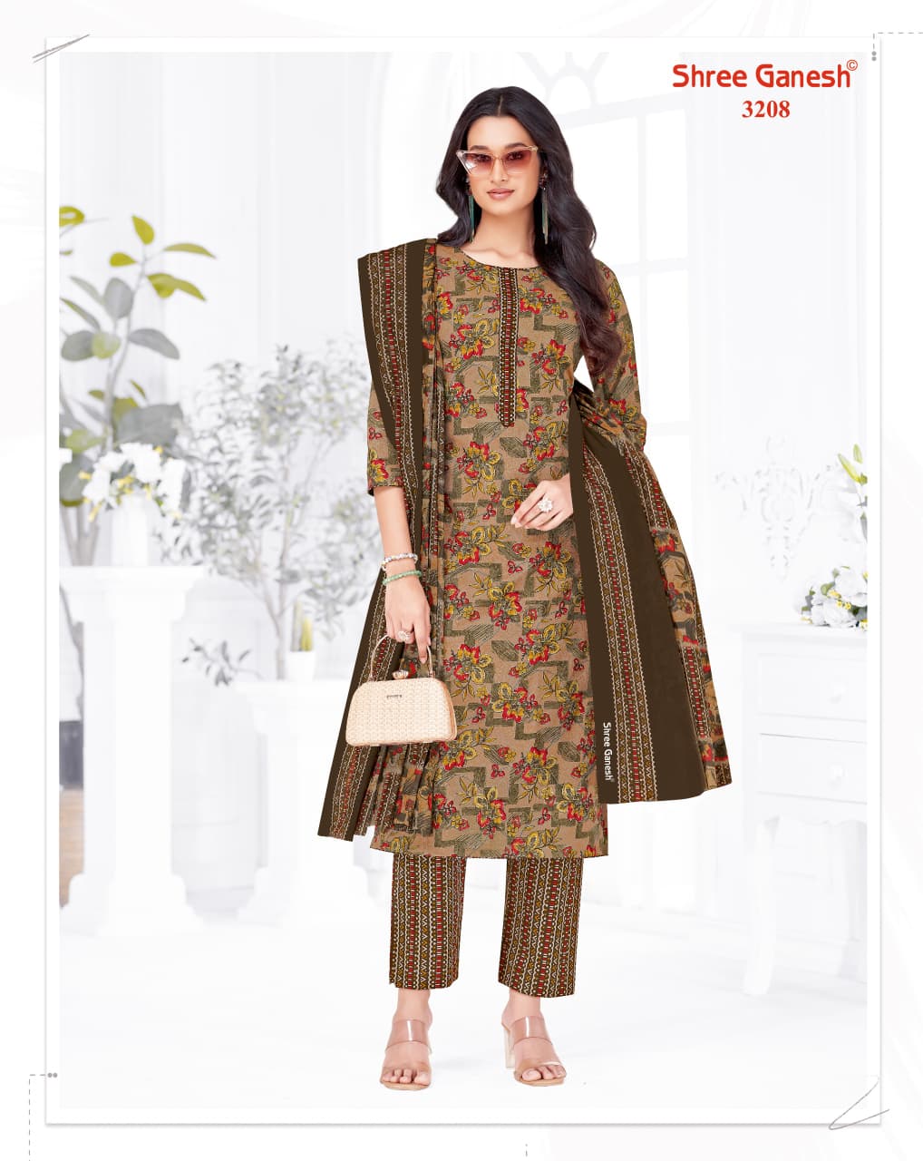 Samaira Vol 22 Shree Ganesh Cotton Dress Material Wholesale