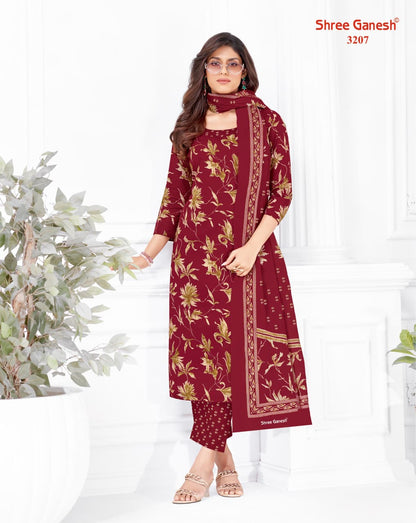 Samaira Vol 22 Shree Ganesh Cotton Dress Material Wholesale
