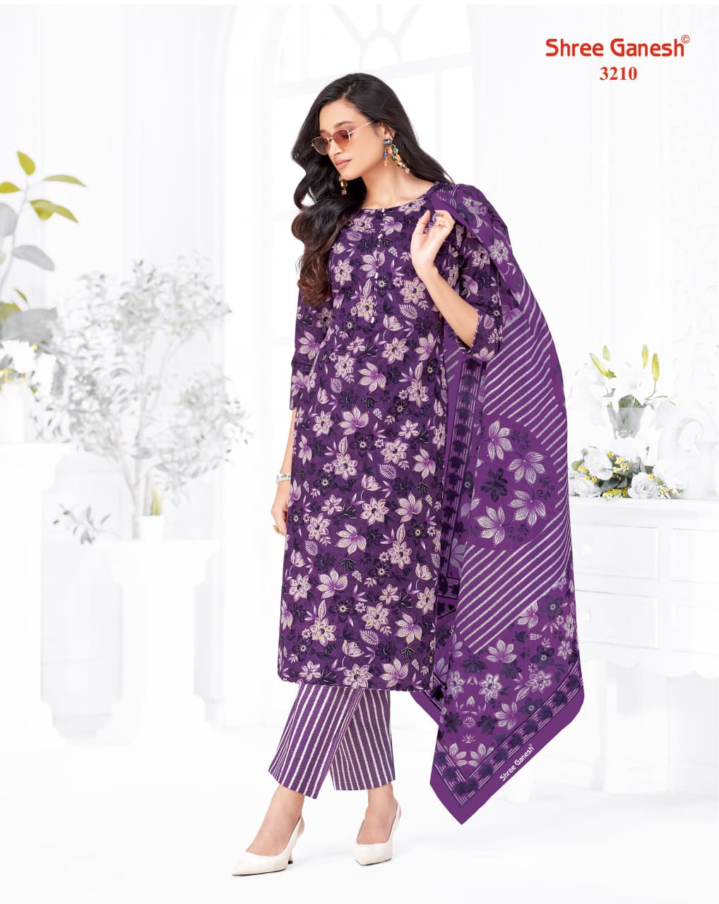 Samaira Vol 22 Shree Ganesh Cotton Dress Material Wholesale