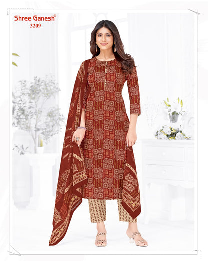 Samaira Vol 22 Shree Ganesh Cotton Dress Material Wholesale