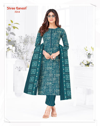 Samaira Vol 22 Shree Ganesh Cotton Dress Material Wholesale