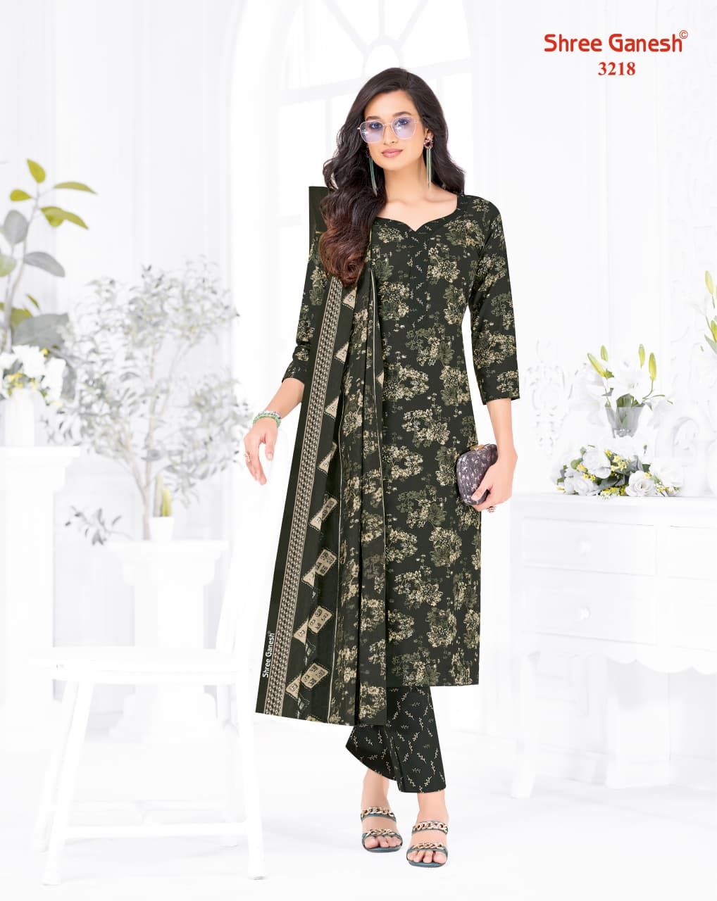 Samaira Vol 22 Shree Ganesh Cotton Dress Material Wholesale