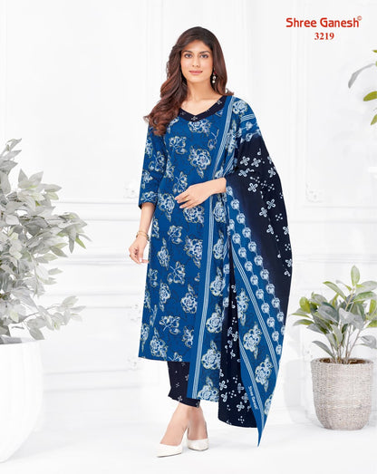 Samaira Vol 22 Shree Ganesh Cotton Dress Material Wholesale