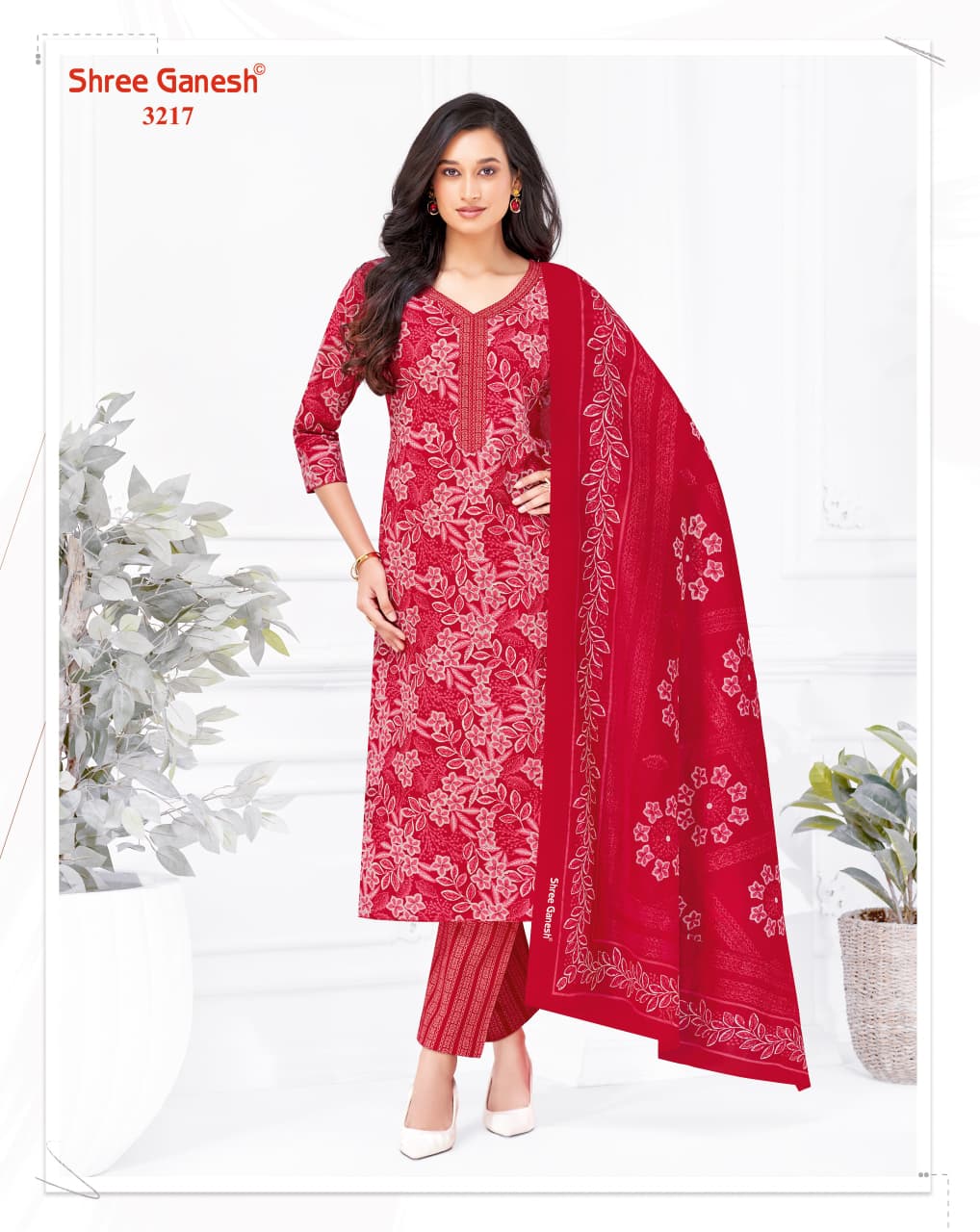Samaira Vol 22 Shree Ganesh Cotton Dress Material Wholesale