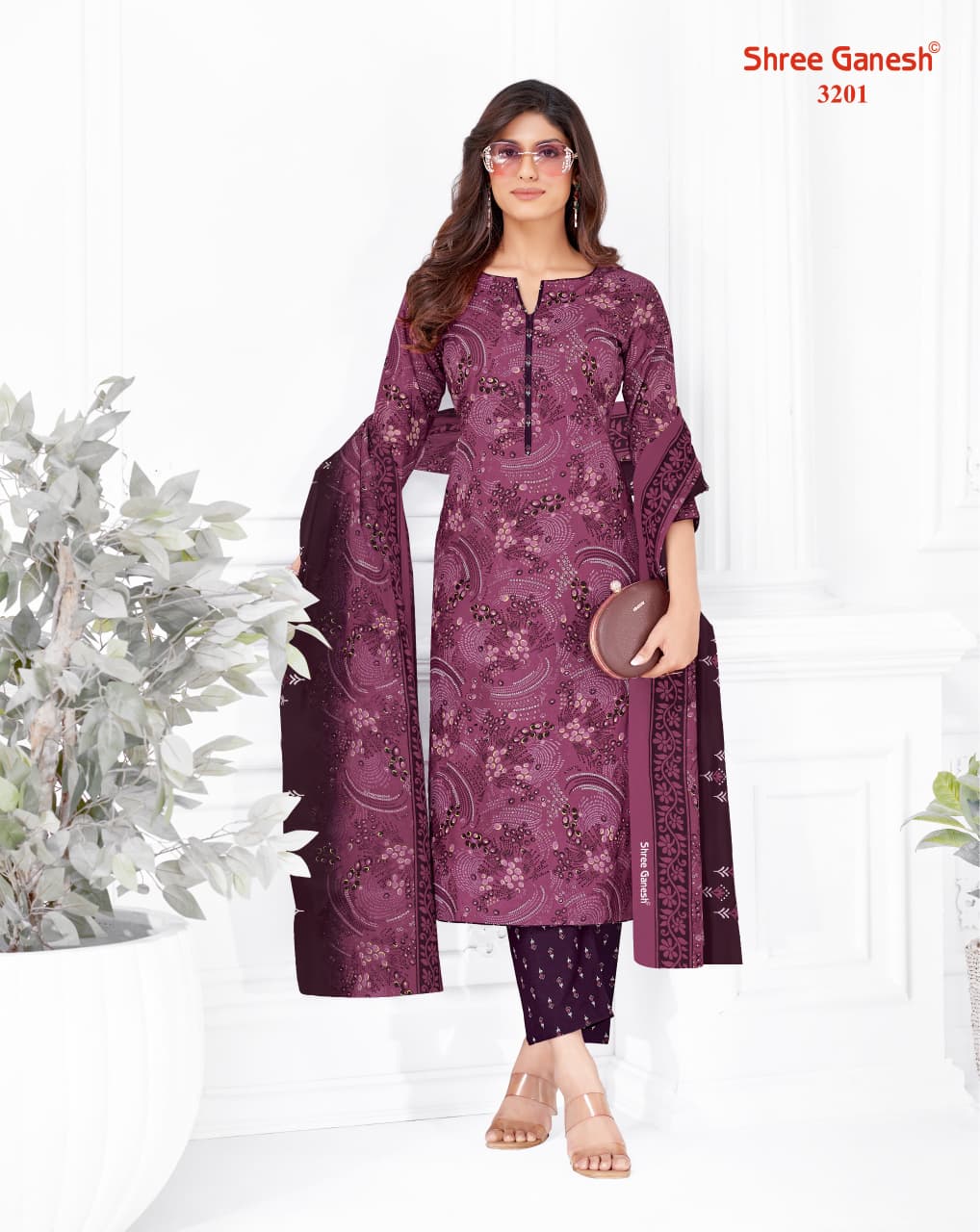 Samaira Vol 22 Shree Ganesh Cotton Dress Material Wholesale