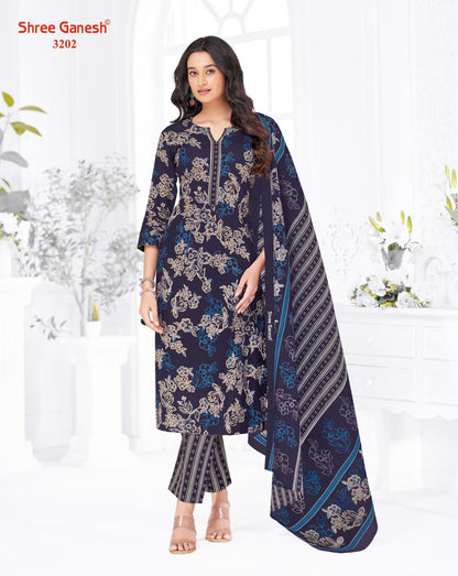 Samaira Vol 22 Shree Ganesh Cotton Dress Material Wholesale
