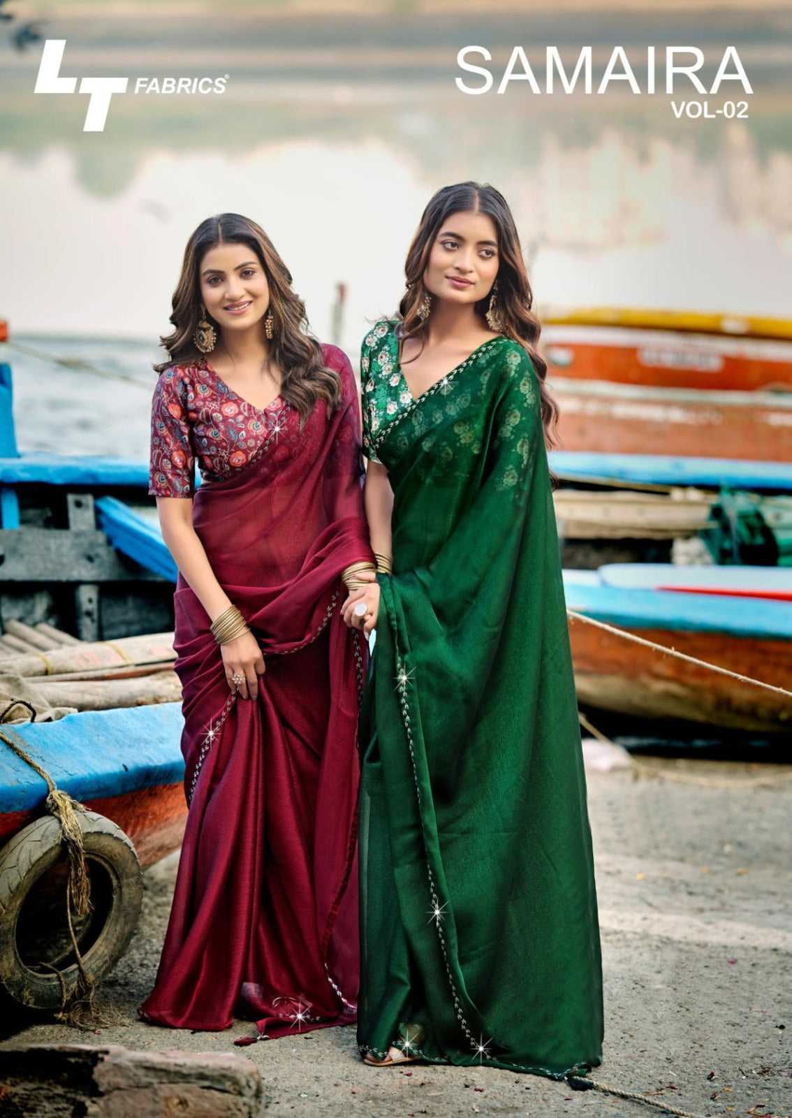 Samaira Vol 2 Lt Fabrics Sarees Supplier India