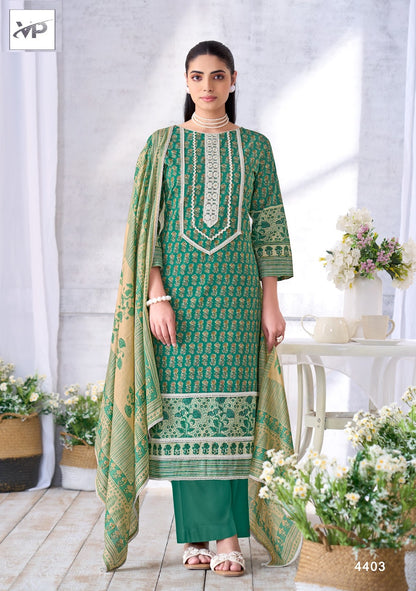 Samaira Vp Brand Lawn Cotton Pant Style Suits Wholesaler India