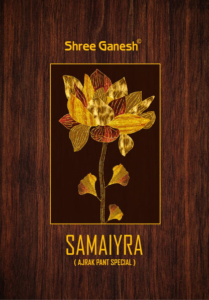 Samaiyra Ajrak Vol 1 Shree Ganesh Readymade Cotton Pant Suits Exporter Gujarat