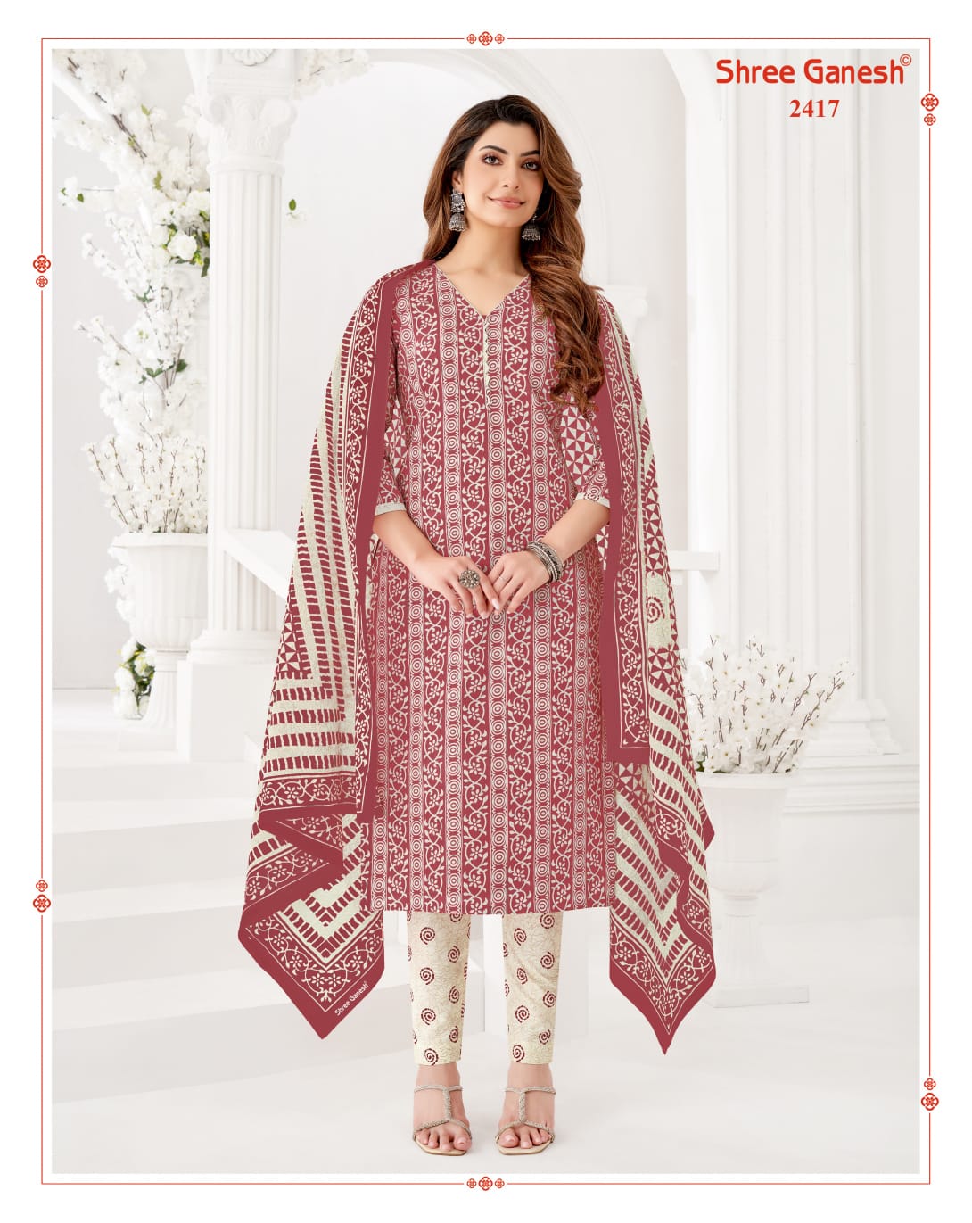 Samaiyra Vol 14 Shree Ganesh Cotton Readymade Pant Style Suits Wholesaler Ahmedabad