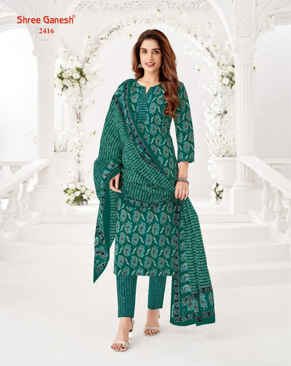 Samaiyra Vol 14 Shree Ganesh Cotton Readymade Pant Style Suits Wholesaler Ahmedabad