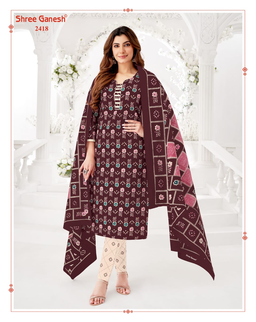 Samaiyra Vol 14 Shree Ganesh Cotton Readymade Pant Style Suits Wholesaler Ahmedabad