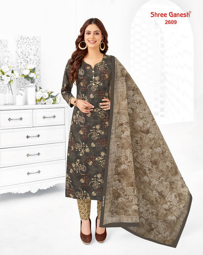 Samaiyra Vol 16 Shree Ganesh Cotton Dress Material Wholesale