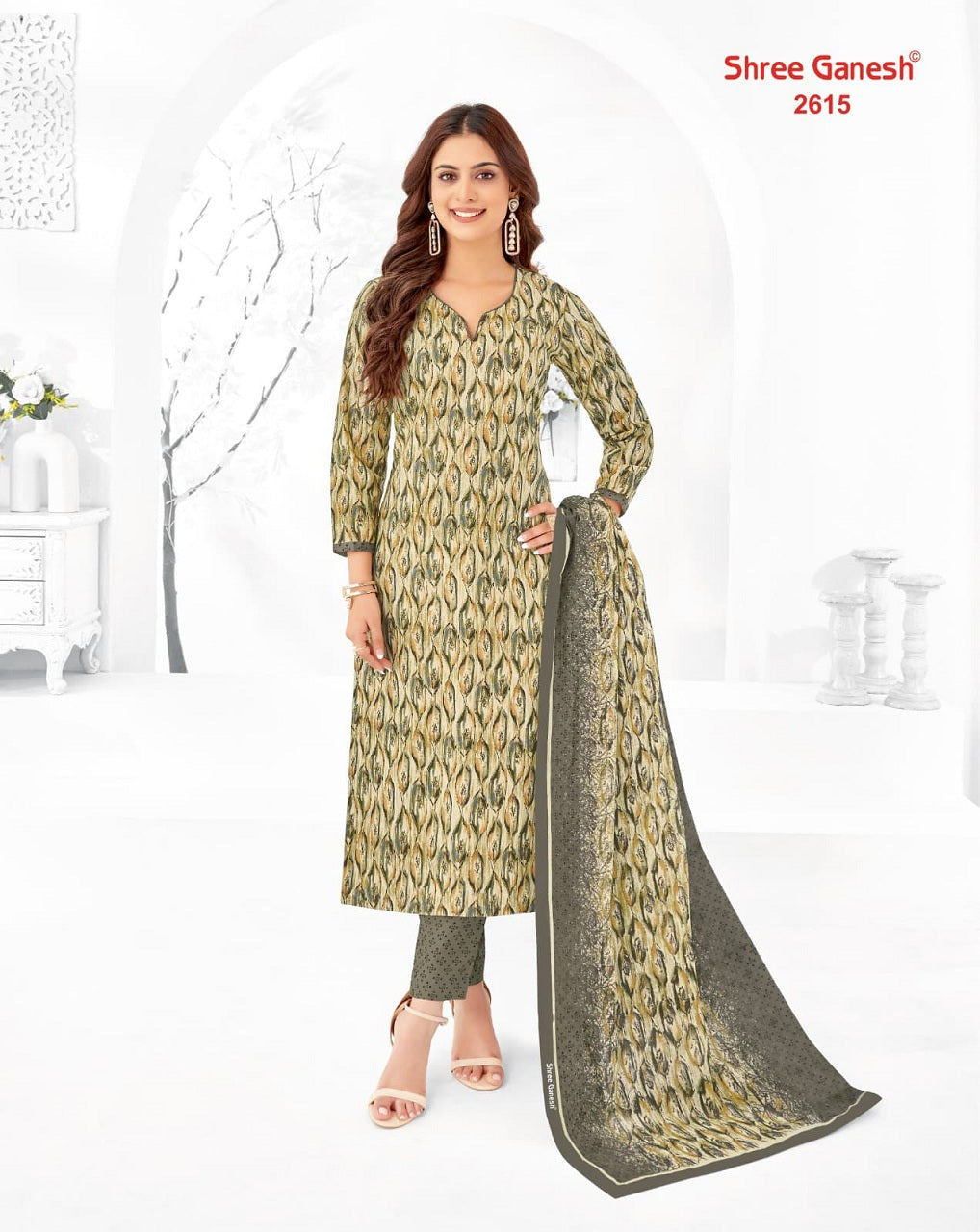 Samaiyra Vol 16 Shree Ganesh Cotton Dress Material Wholesale