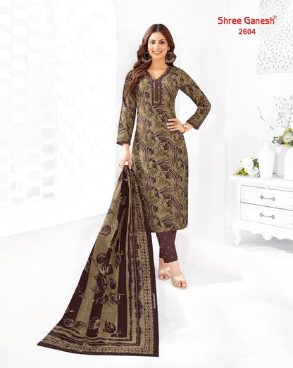 Samaiyra Vol 16 Shree Ganesh Cotton Dress Material Wholesale