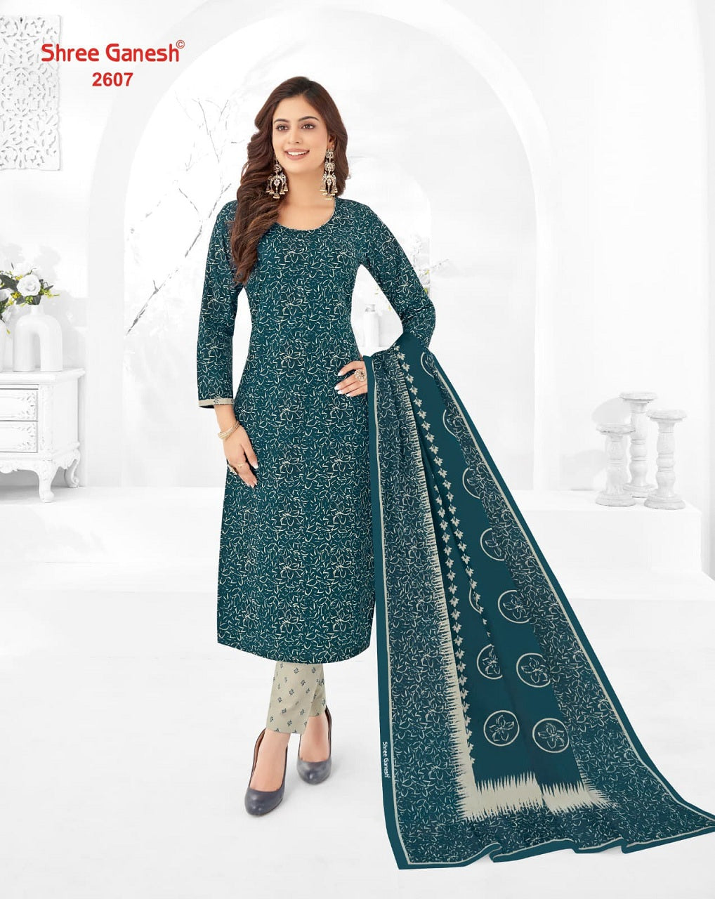 Samaiyra Vol 16 Shree Ganesh Cotton Dress Material Wholesale