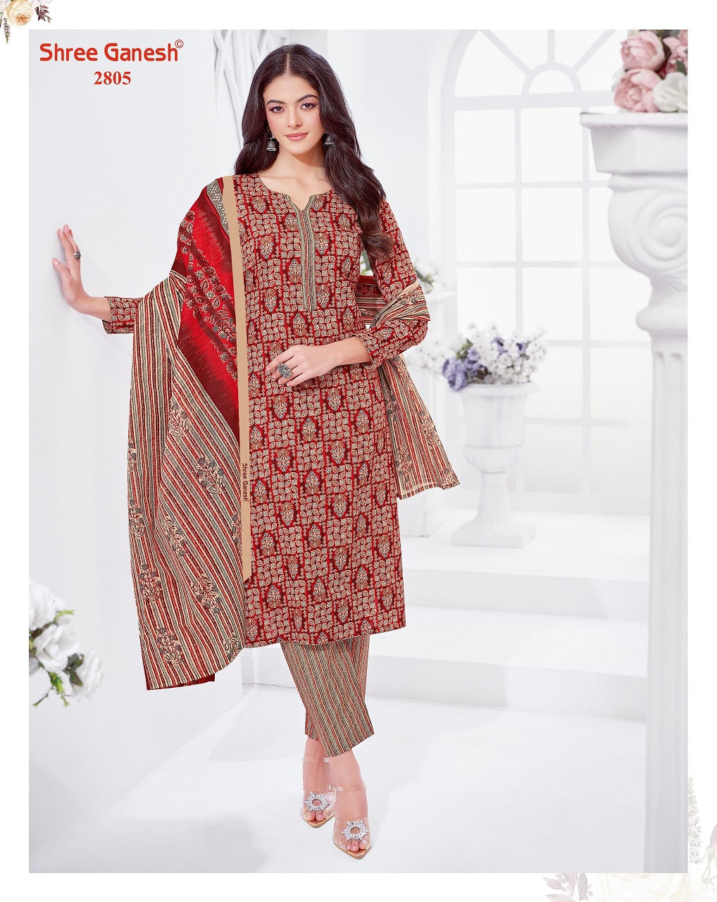 Samaiyra Vol 18 Shree Ganesh Readymade Cotton Pant Suits Supplier