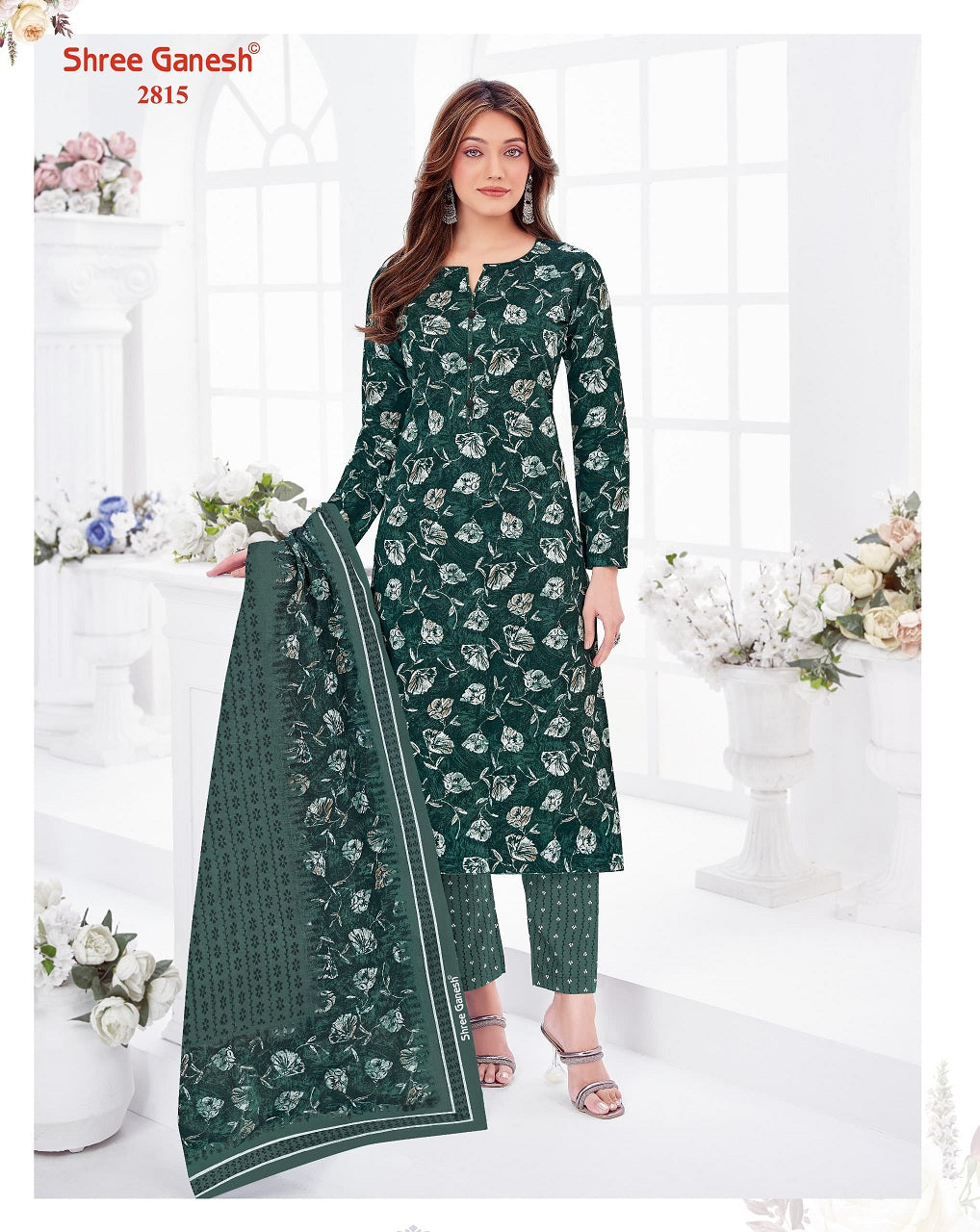 Samaiyra Vol 18 Shree Ganesh Readymade Cotton Pant Suits Supplier