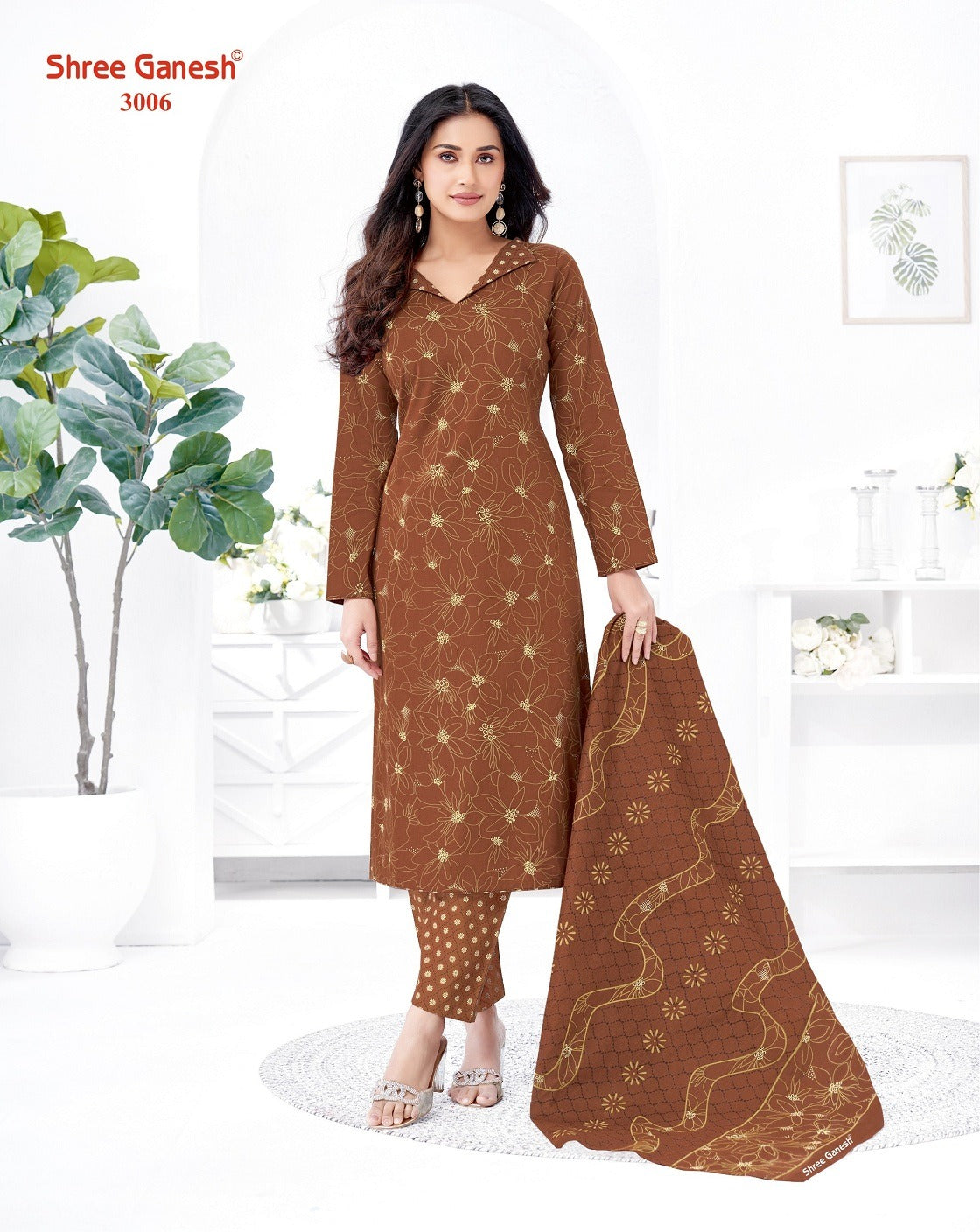 Samaiyra Vol 20 Shree Ganesh Cotton Dress Material Wholesale Price