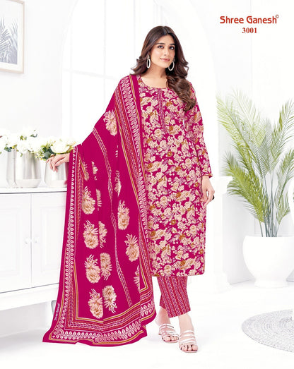 Samaiyra Vol 20 Shree Ganesh Cotton Dress Material Wholesale Price