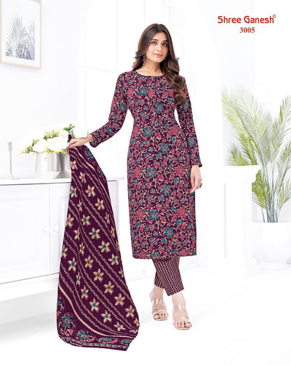 Samaiyra Vol 20 Shree Ganesh Cotton Dress Material Wholesale Price