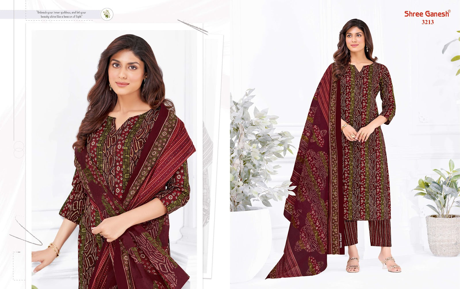 Samaiyra Vol 22 Shree Ganesh Cotton Dress Material Supplier