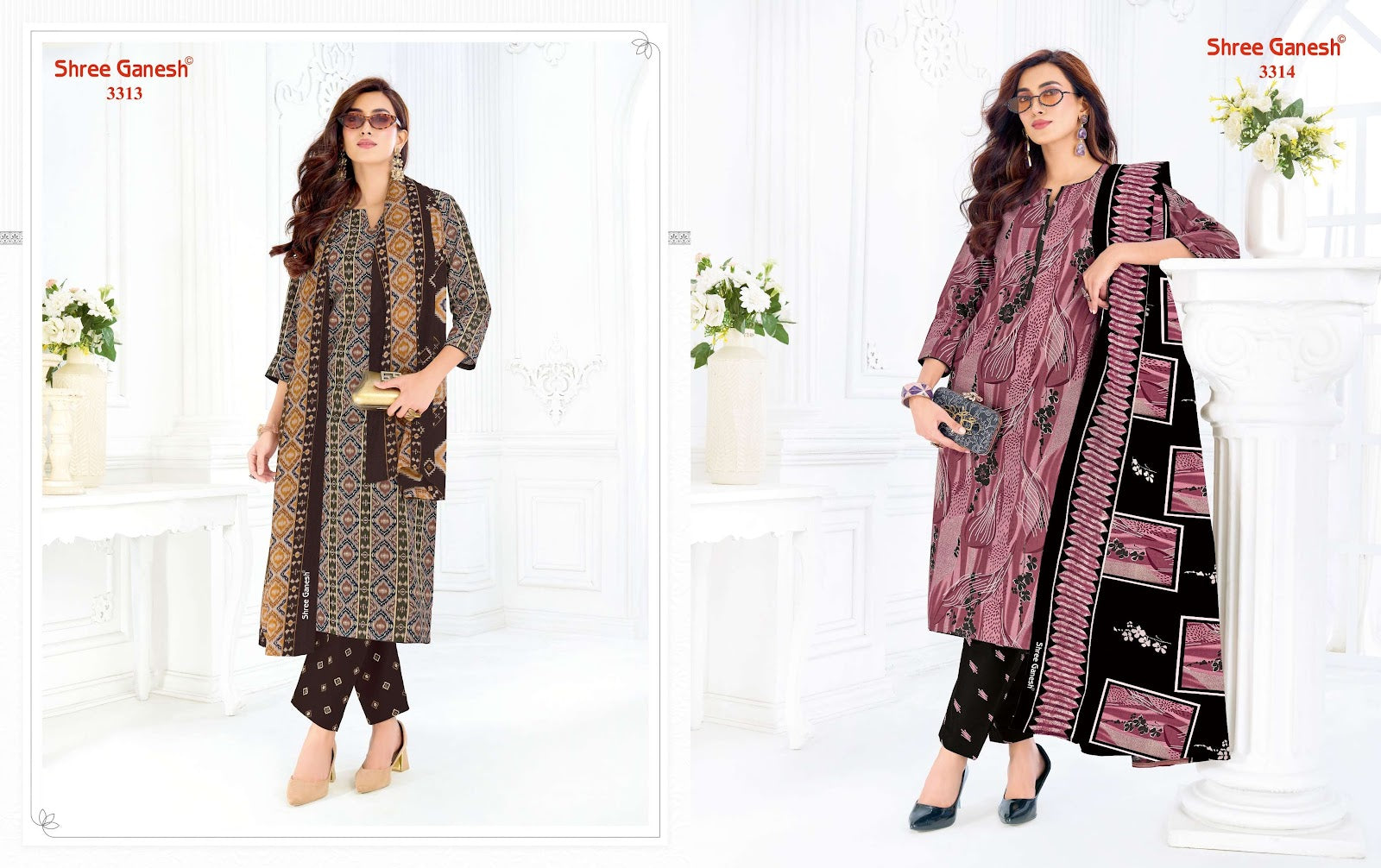 Samaiyra Vol 23 Shree Ganesh Readymade Cotton Pant Suits Wholesale Rate