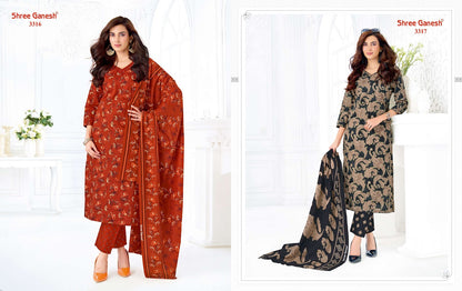 Samaiyra Vol 23 Shree Ganesh Readymade Cotton Pant Suits Wholesale Rate