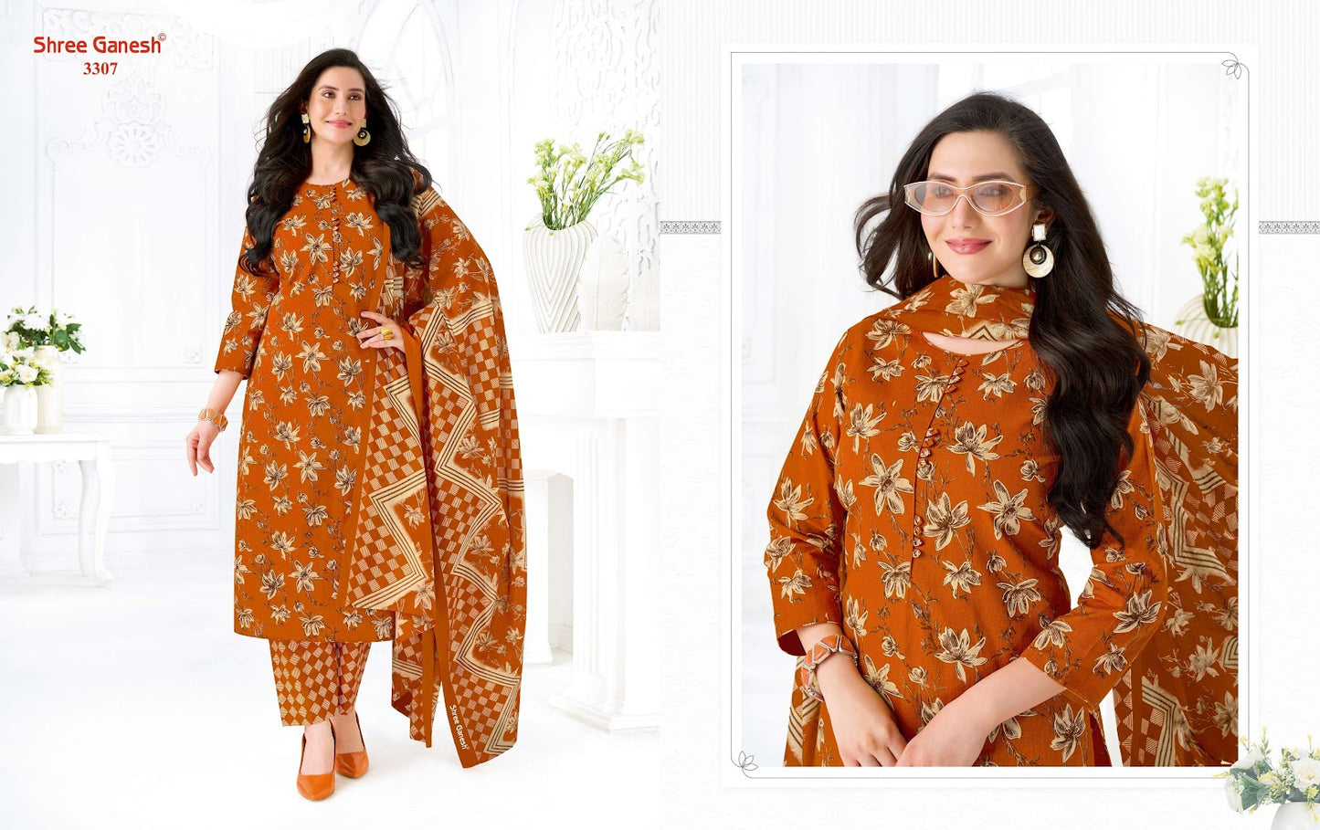 Samaiyra Vol 23 Shree Ganesh Readymade Cotton Pant Suits Wholesale Rate