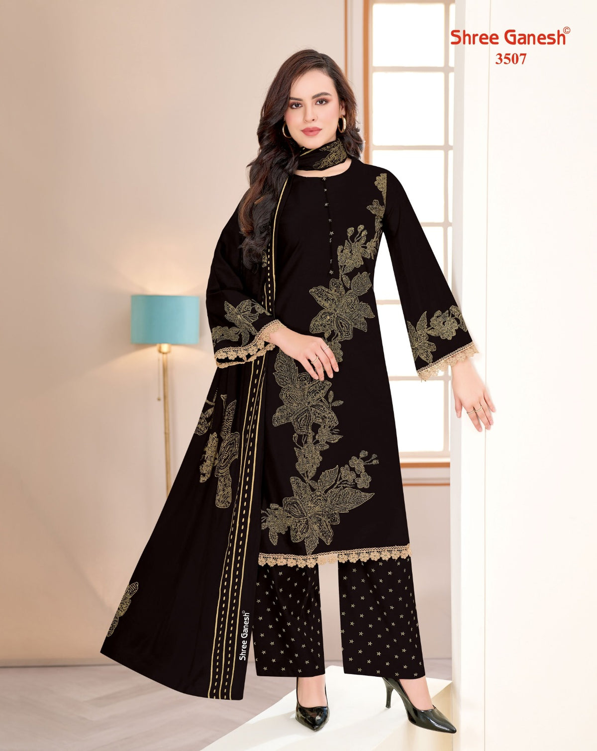 Samaiyra Vol 25 Shree Ganesh Cotton Dress Material Wholesale Price