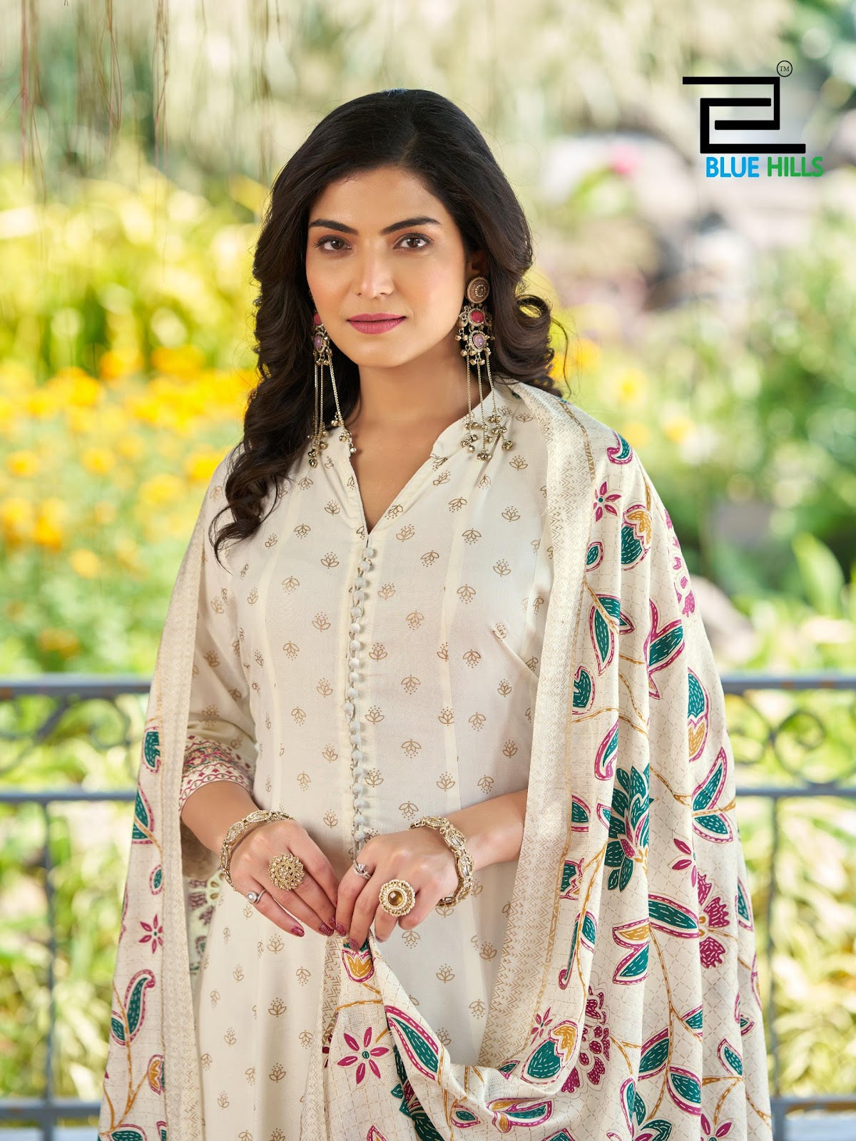 Samantha Blue Hills Rayon 14Kg Readymade Suits Supplier India