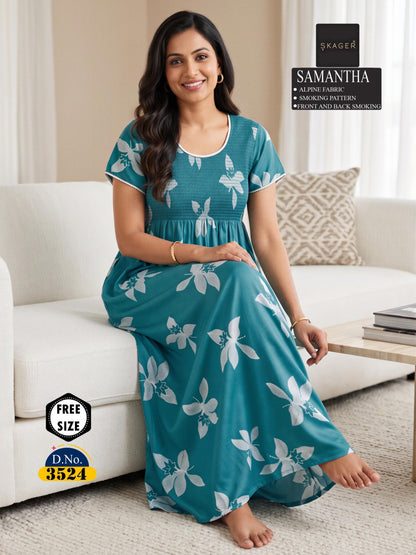 Samantha Skager Alpine Night Gowns Wholesale Price