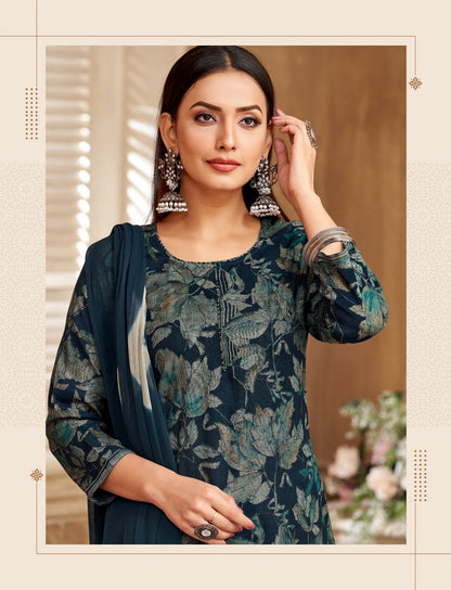 Samantha Vol 5 Balaji Capsule Rayon Readymade Pant Style Suits Wholesale Rate