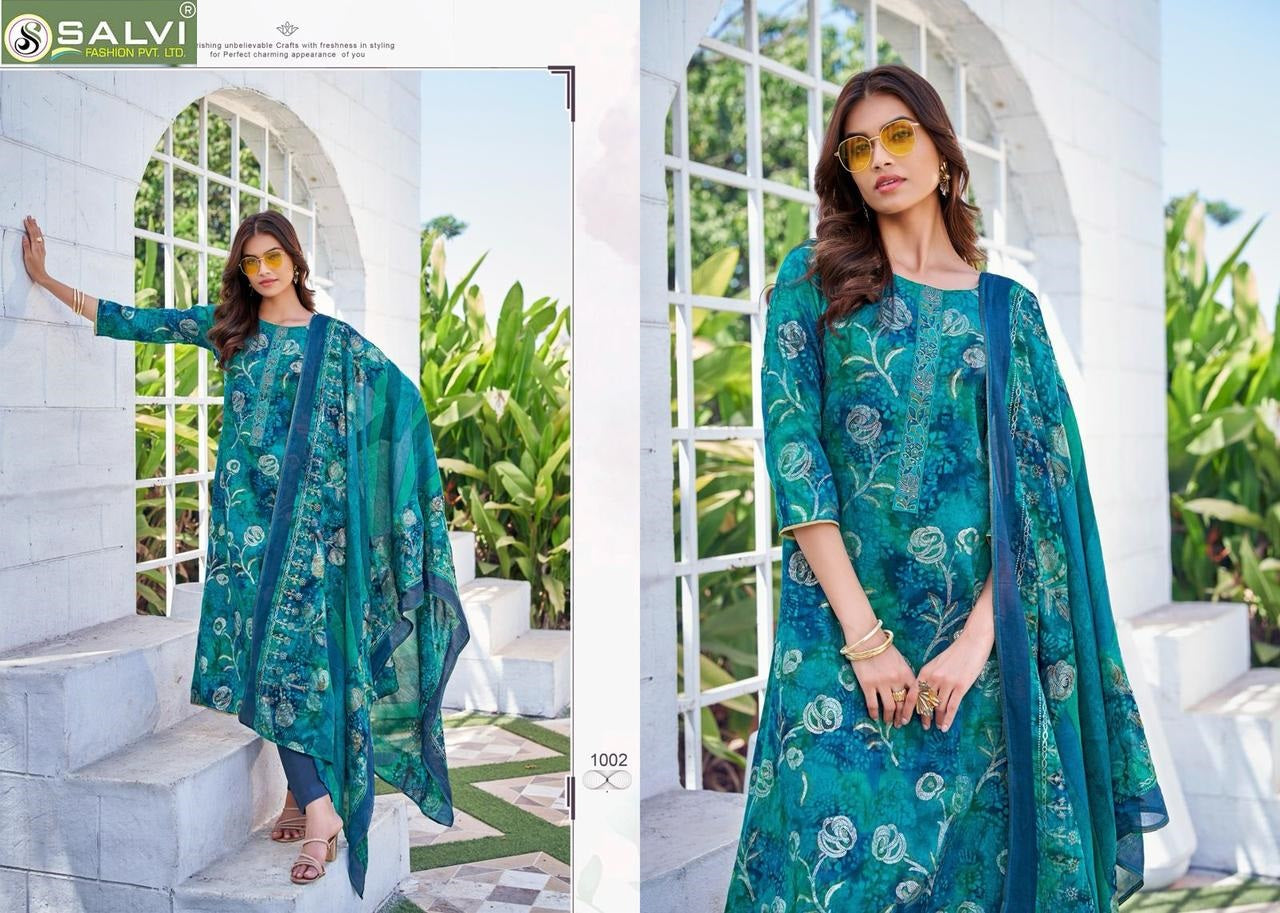 Samara Salvi Fashion Jam Satin Pant Style Suits Wholesale Price