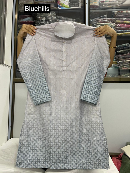 Samaroo Bluehills Rayon Mens Kurta Wholesale