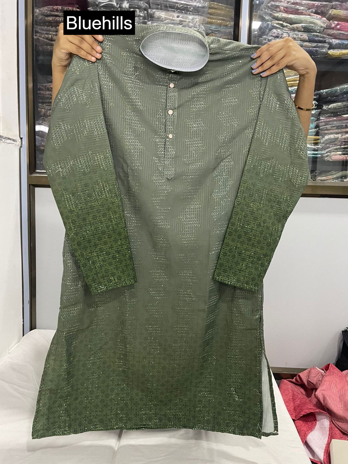 Samaroo Bluehills Rayon Mens Kurta Wholesale