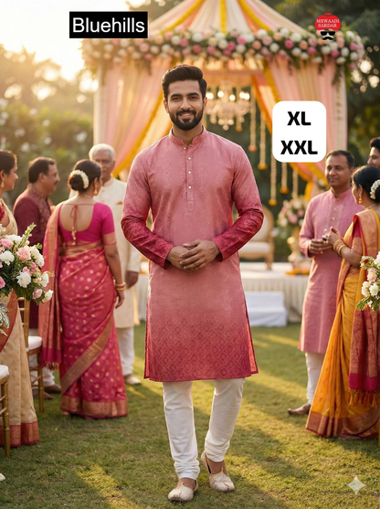 Samaroo Bluehills Rayon Mens Kurta Wholesale