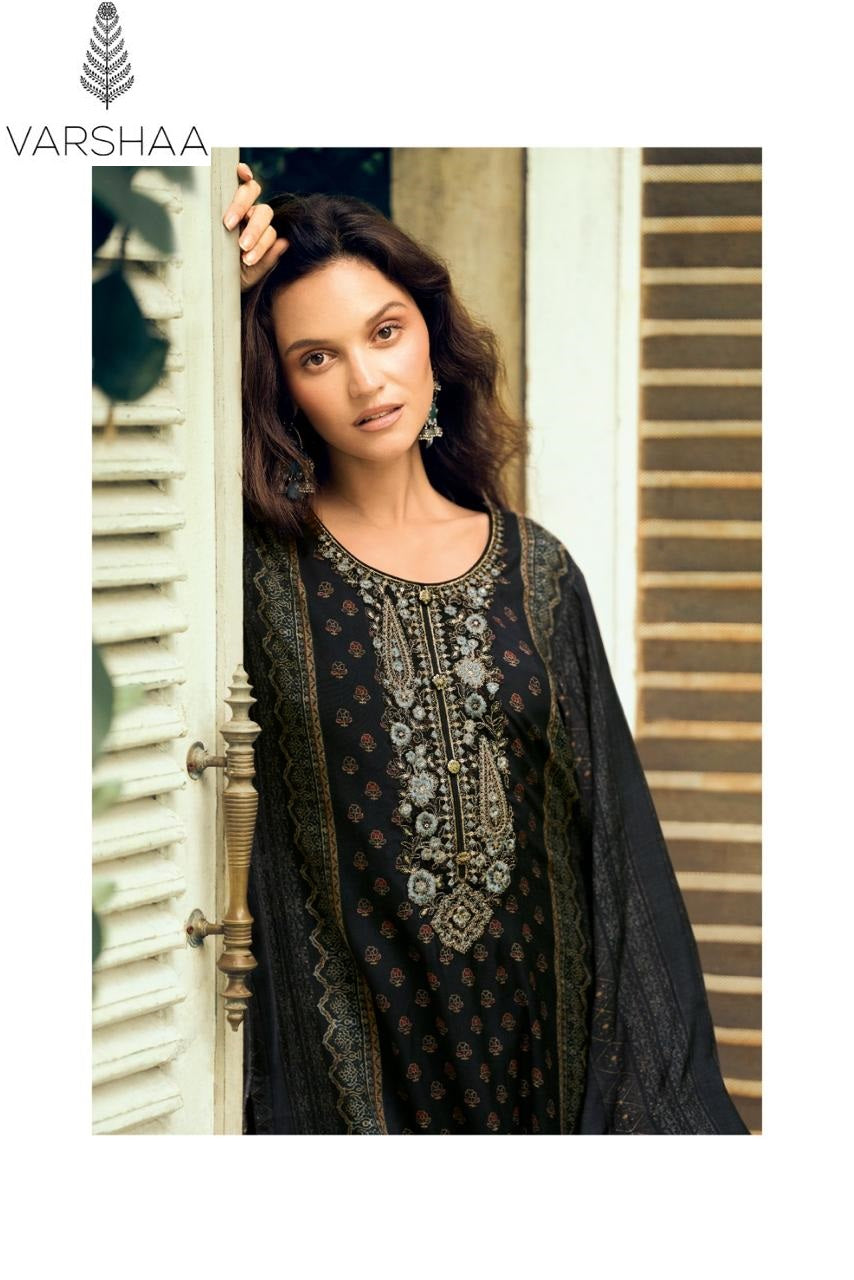 Samarqand Varshaa Viscose Muslin Pant Style Suits Wholesaler Gujarat