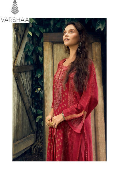 Samarqand Varshaa Viscose Muslin Pant Style Suits Wholesaler Gujarat