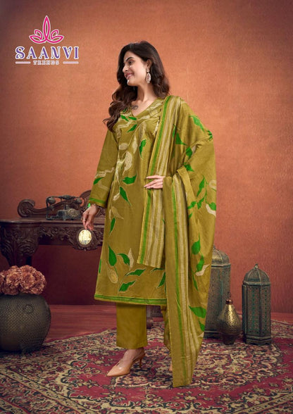 Samayra Saanvi Cotton Karachi Salwar Suits Supplier Gujarat