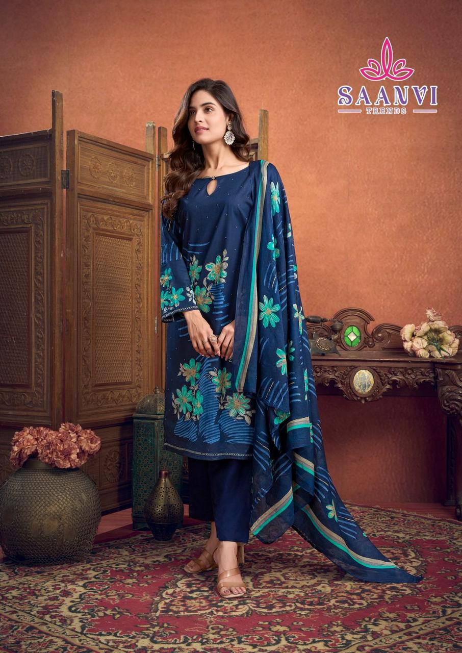 Samayra Saanvi Cotton Karachi Salwar Suits Supplier Gujarat