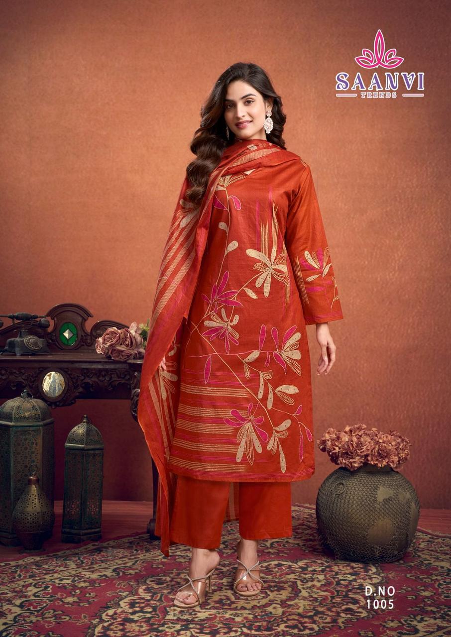 Samayra Saanvi Cotton Karachi Salwar Suits Supplier Gujarat