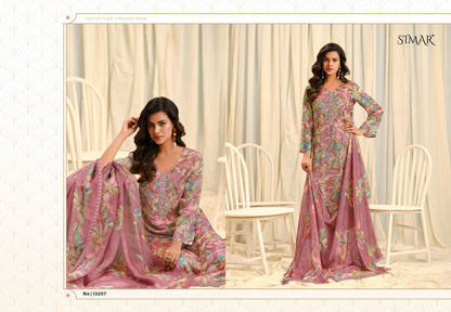 Samayra Simar Silk Pant Style Suits Exporter Ahmedabad