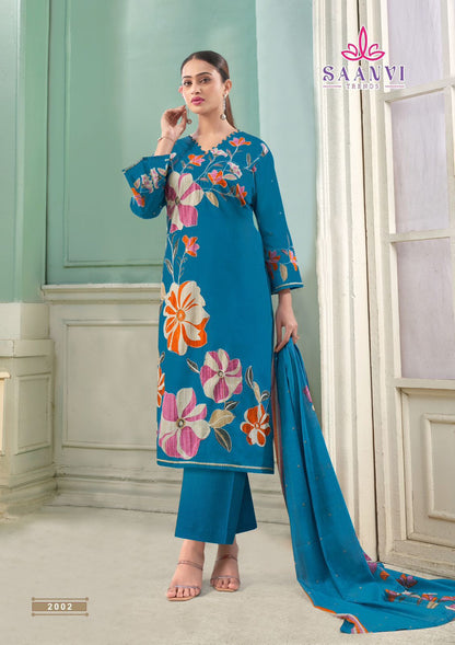 Samayra Vol 2 Saanvi Cotton Karachi Salwar Suits Wholesaler Ahmedabad