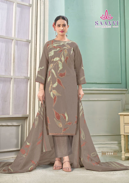 Samayra Vol 2 Saanvi Cotton Karachi Salwar Suits Wholesaler Ahmedabad