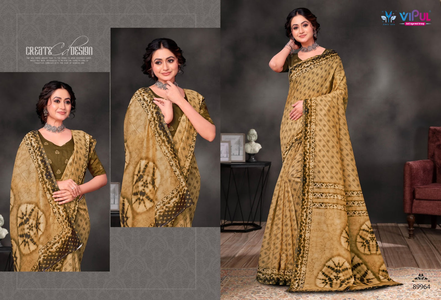 Sambhavi Vipul Cotton Sarees Exporter Ahmedabad