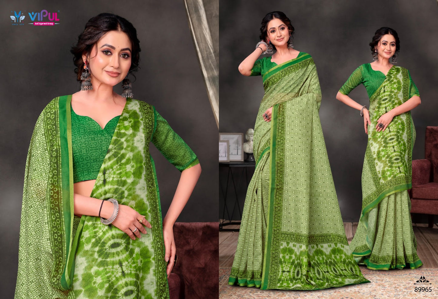 Sambhavi Vipul Cotton Sarees Exporter Ahmedabad