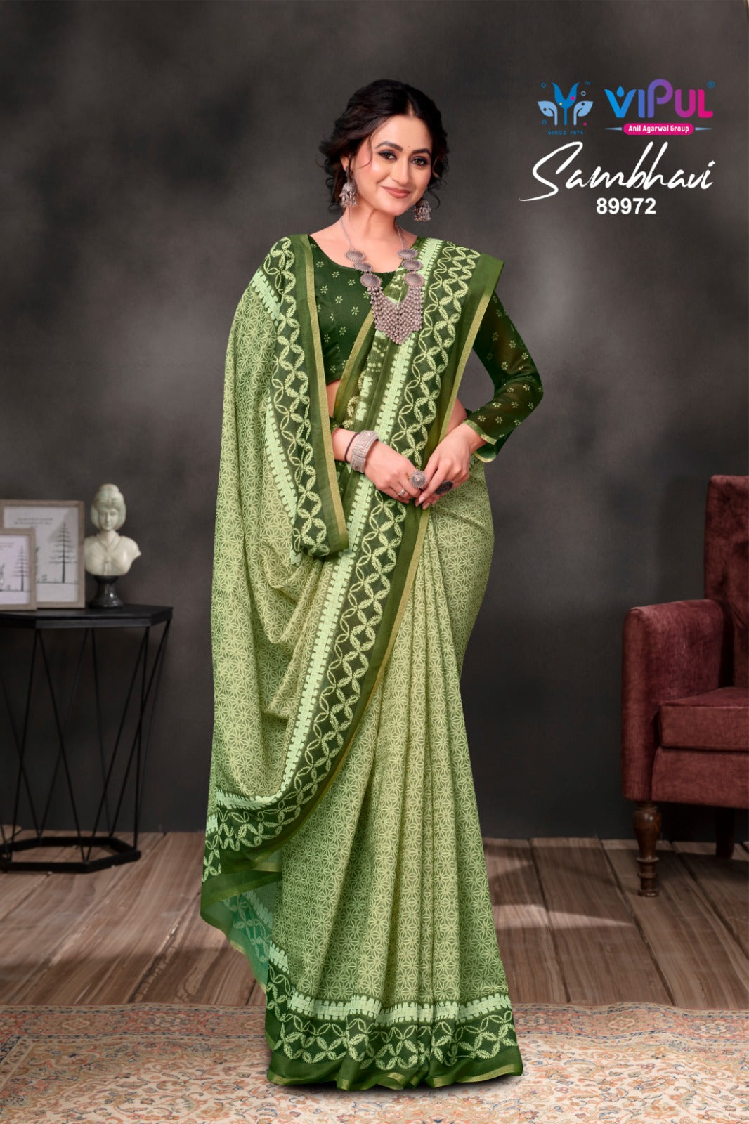 Sambhavi Vipul Cotton Sarees Exporter Ahmedabad